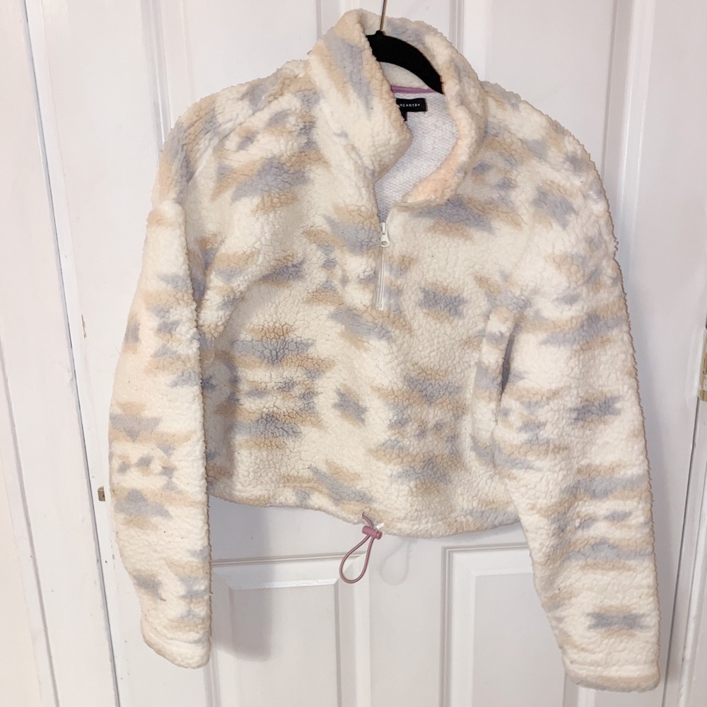 Pacsun Sherpa Quarter Zip